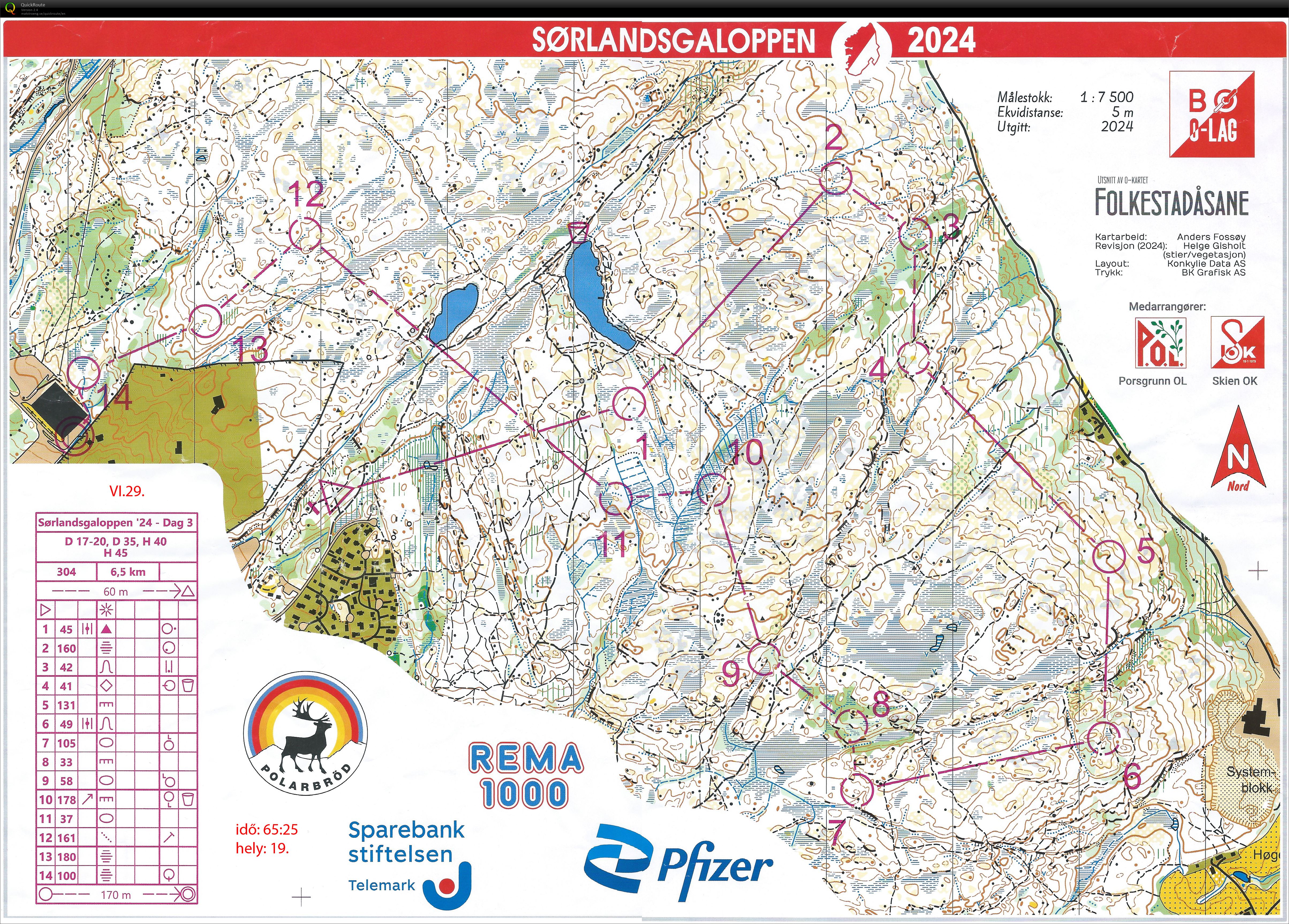 Sørlandsgaloppen dag 3 (29/06/2024)